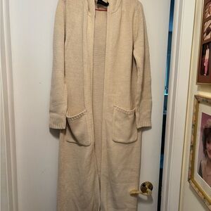 The Limited Beige Knit Cardigan